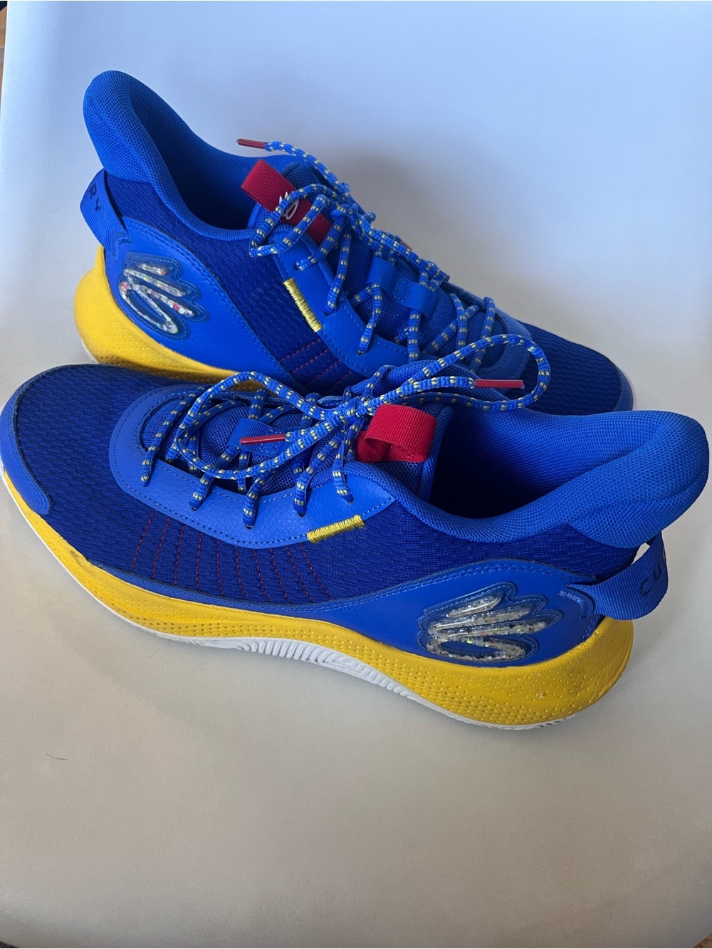 Under Armour Curry 3Z7 Basketball Shoes Men’s 13 Women’s 14.5 Blue
